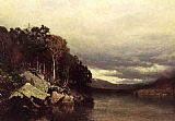 Alexander Helwig Wyant Canvas Paintings - Lake George